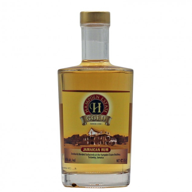 Image of Hampden Estate Gold Rum 0,35 L 40% vol